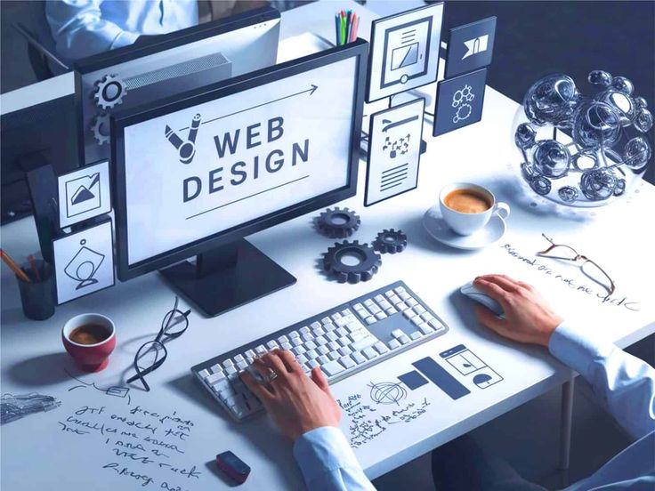 Website design workspace