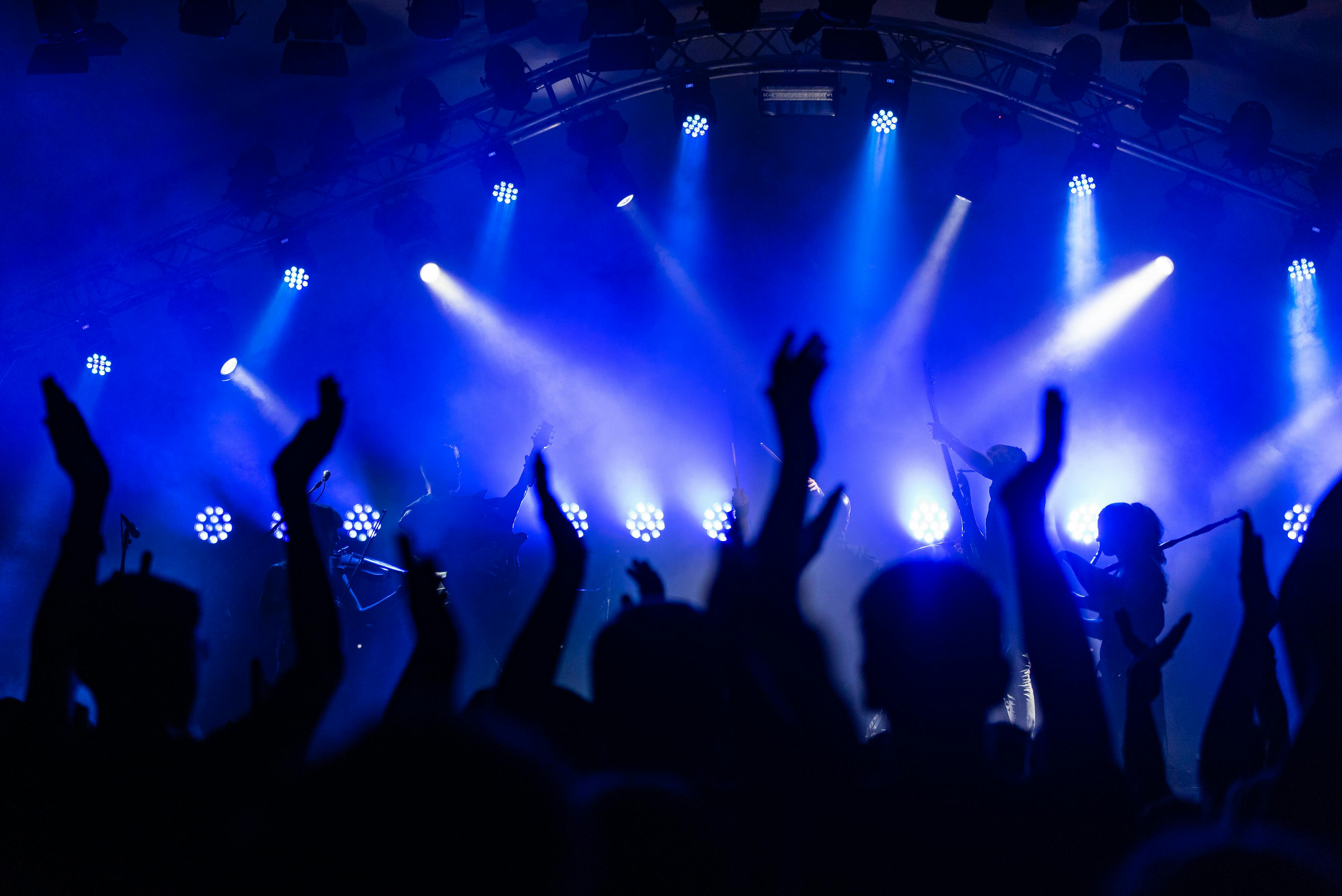 DJ playing in a club