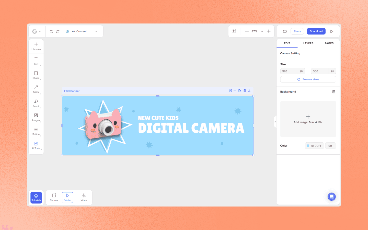 design A+ content glorify