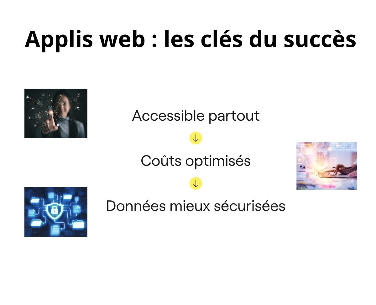 Raisons succès appli web