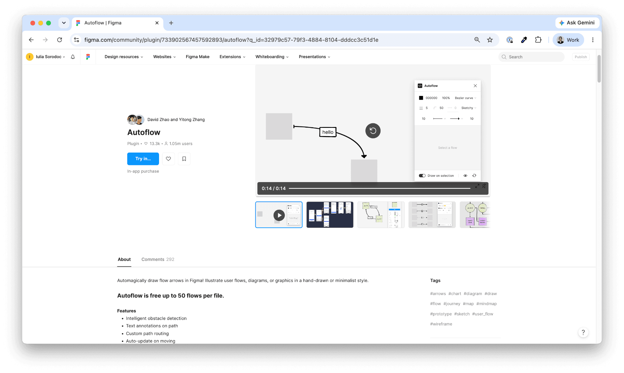 autoflow figma plugin official page on figma community