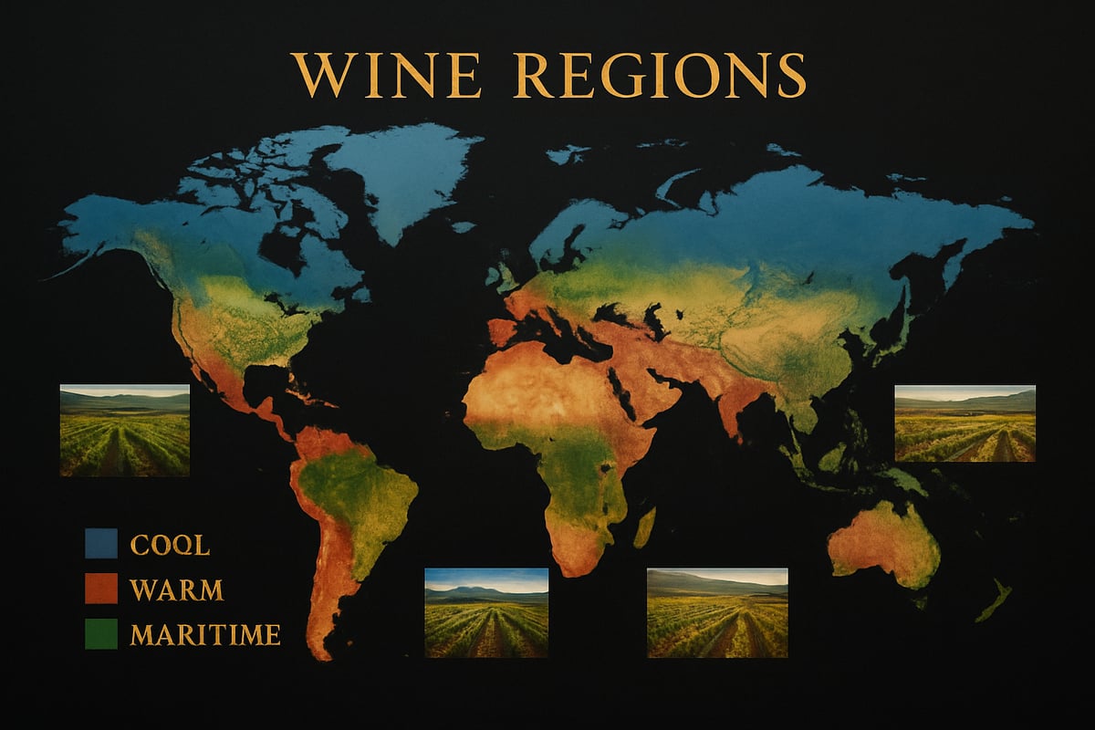 Global Wine Regions by Climate Zone