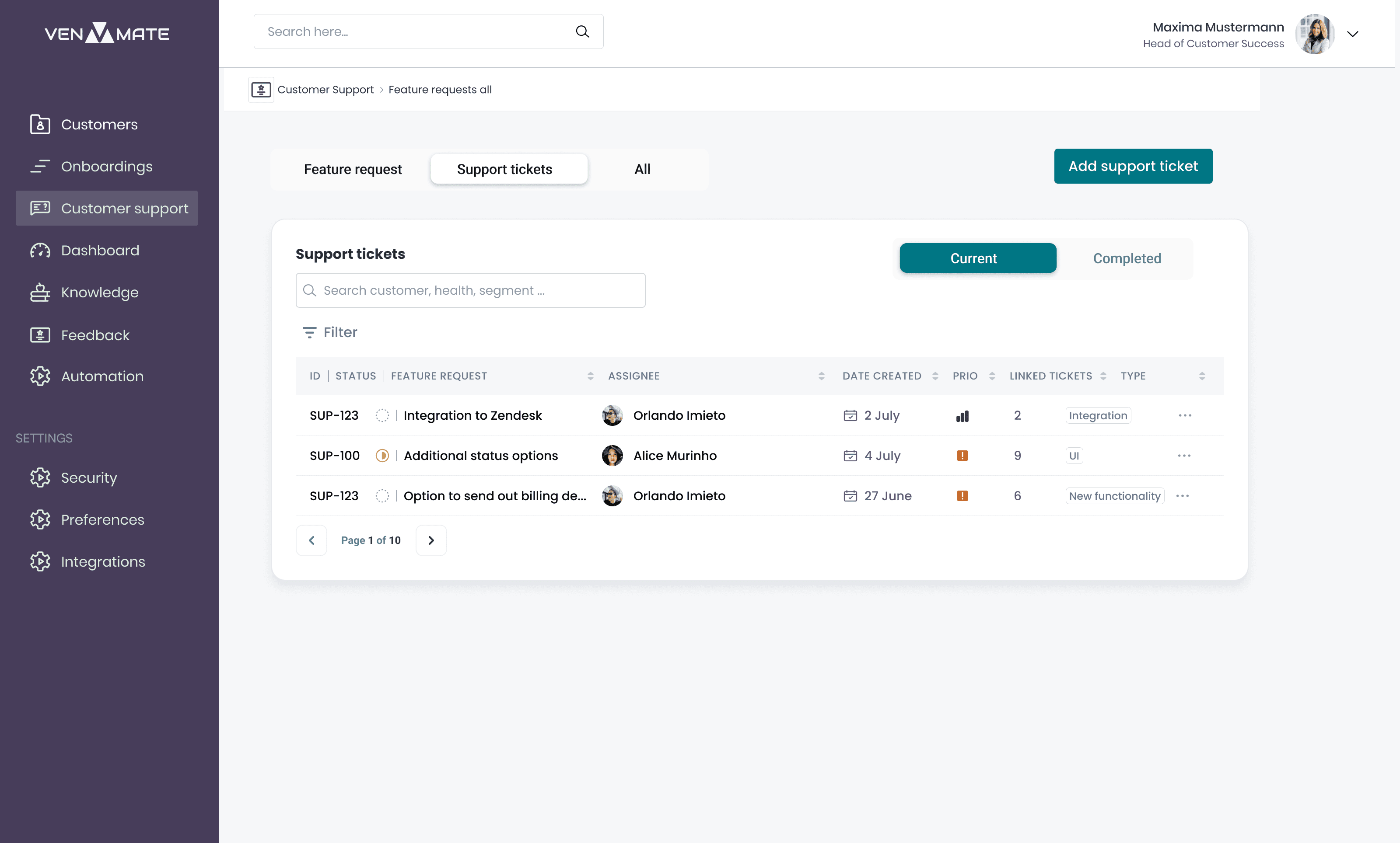 Issues and feature request tracking to stay up to date as CSM