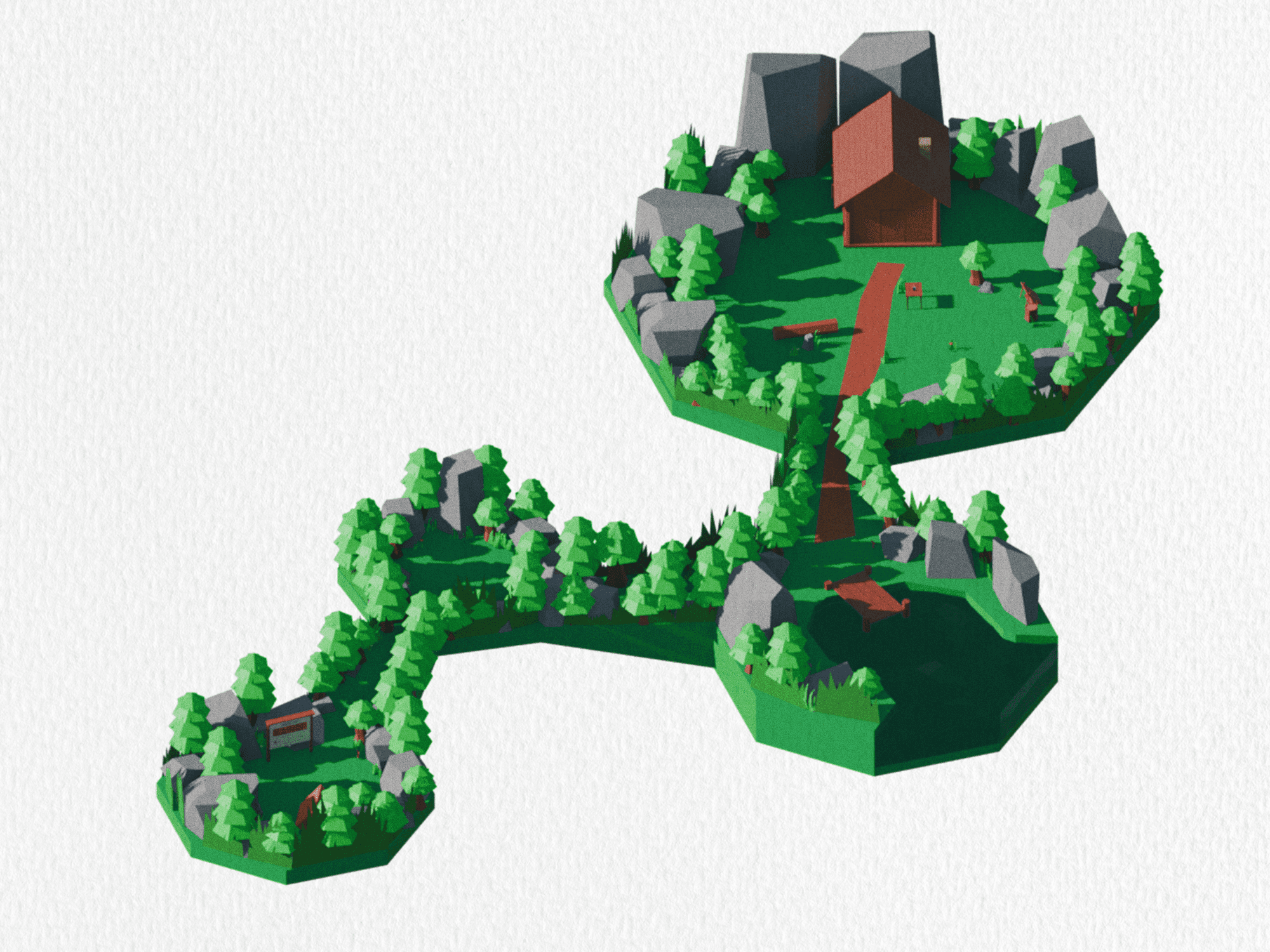Forager's rest model