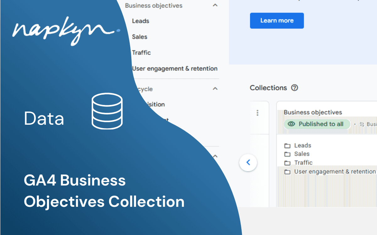 GA4 Features: Business Objectives Collection