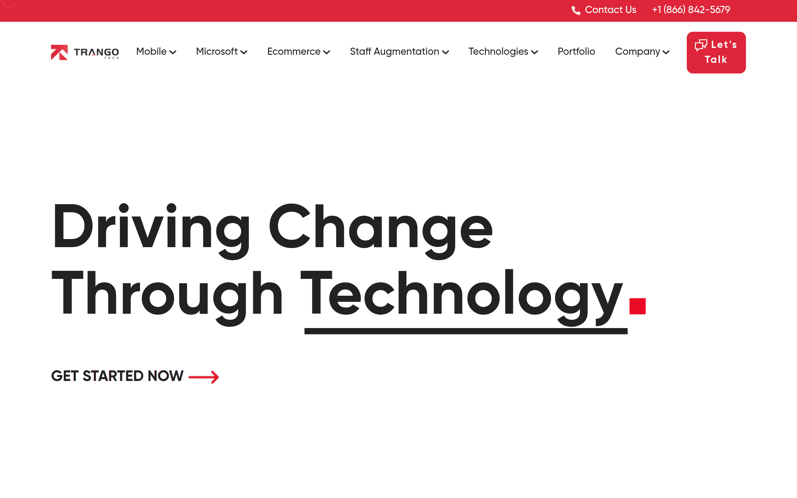 Trango Tech Screenshot