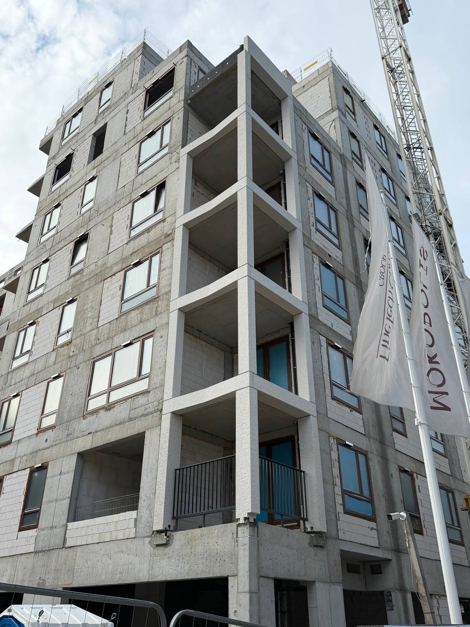 Hospicjum w Rybniku – elewacja z jasnego klinkieru