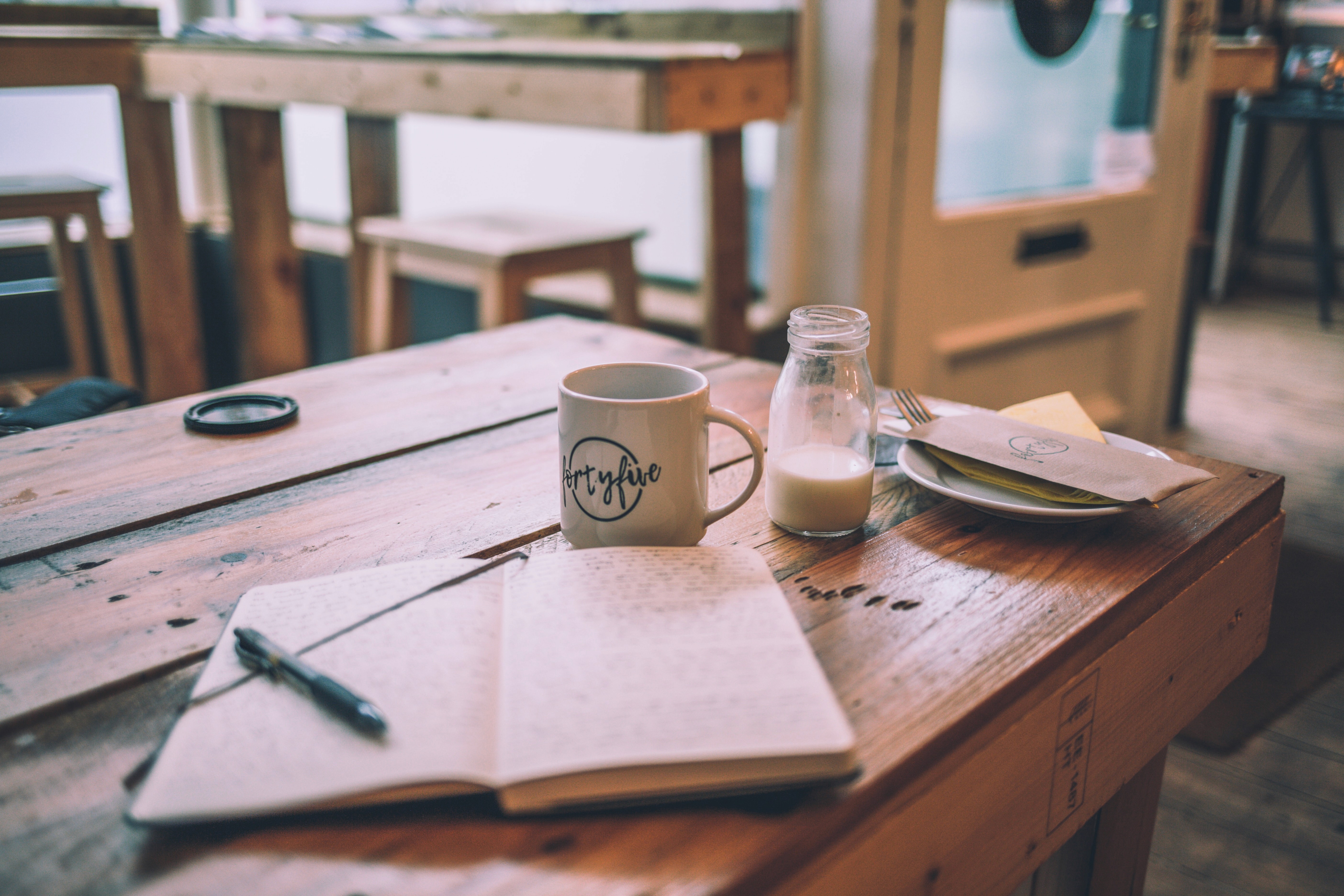 a book with coffee - song writing structure
