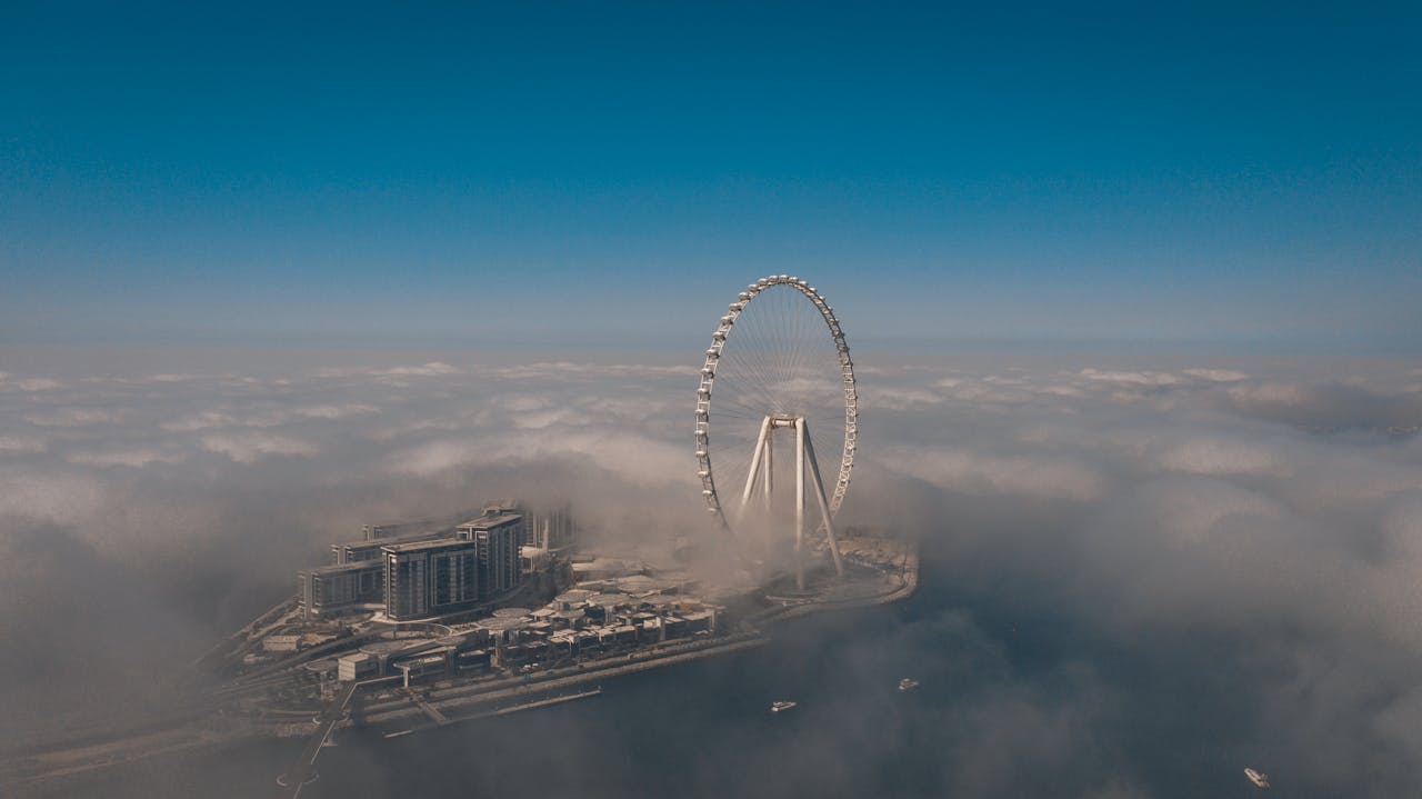 Ain Dubai auf Bluewaters Island