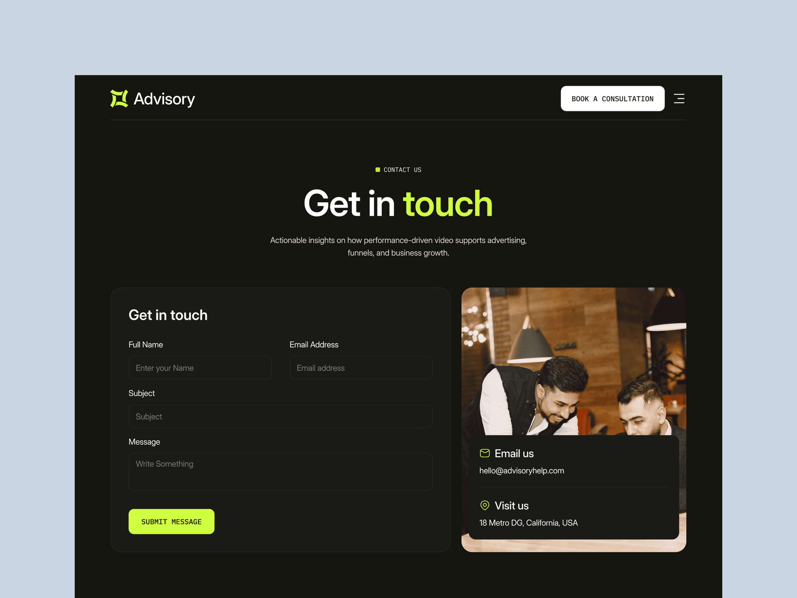 Interior Design Agency Template