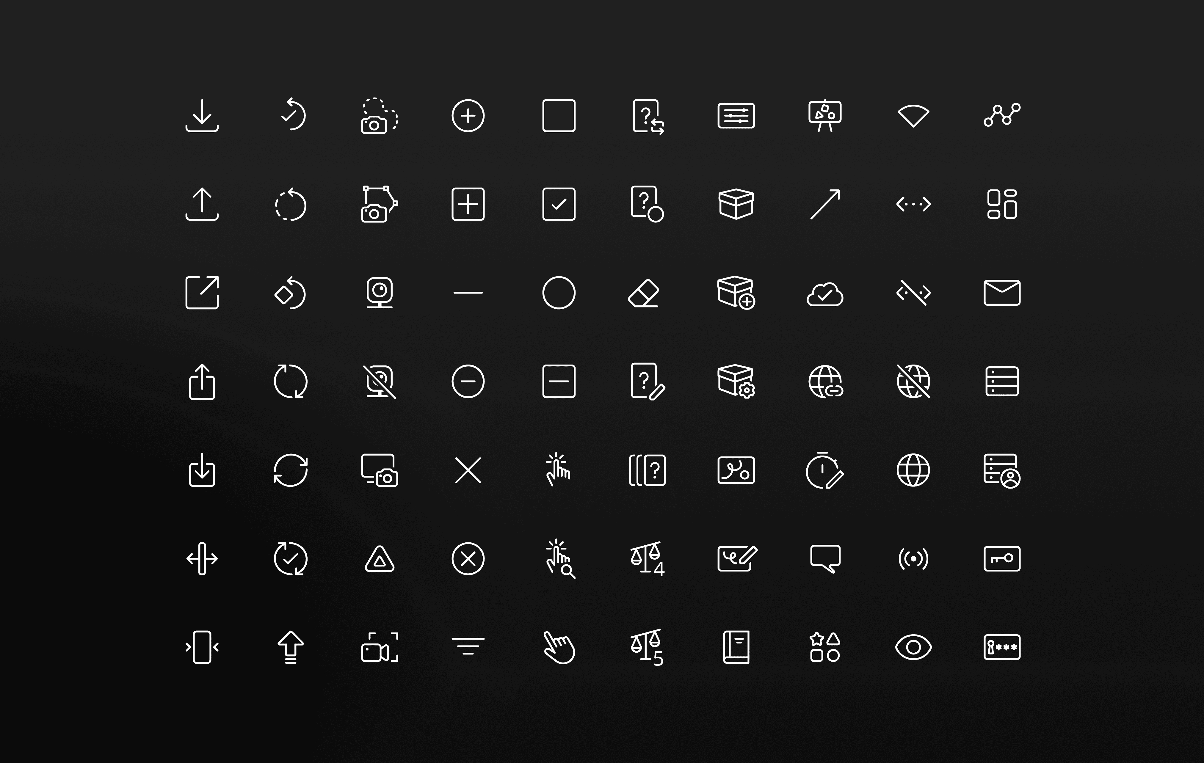 Presentation of work