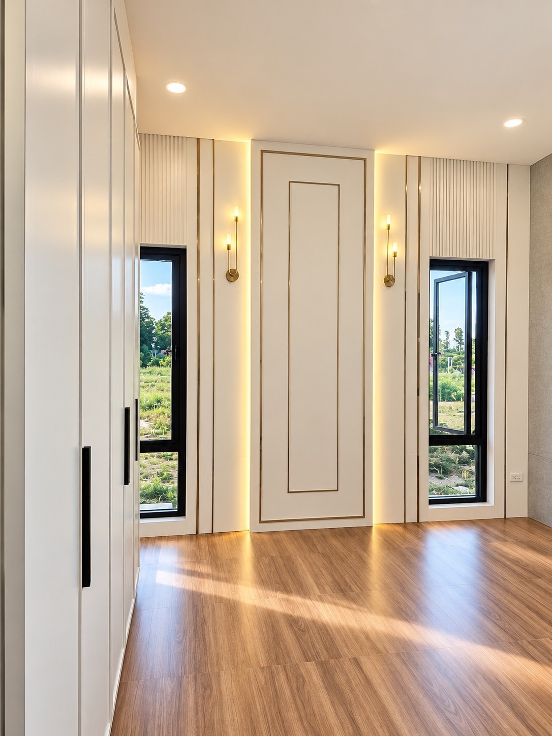 Completed interior and installation work — PLANE & PLACE