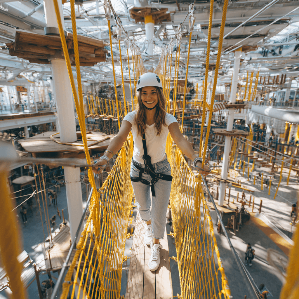 Concetrated triathlete grayscale