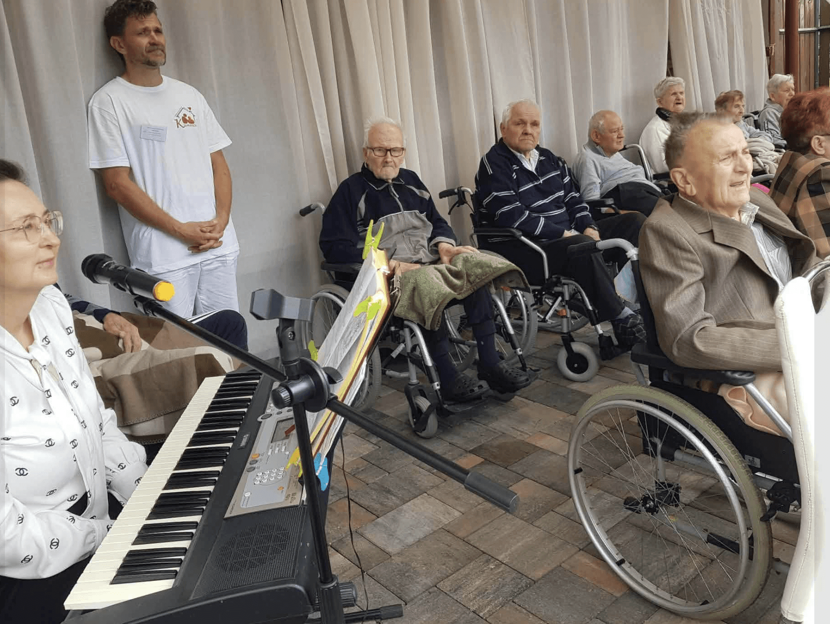 Seniori na Jakuboských hodoch.