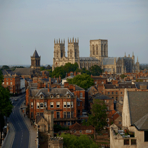 A picture of the city ofYork