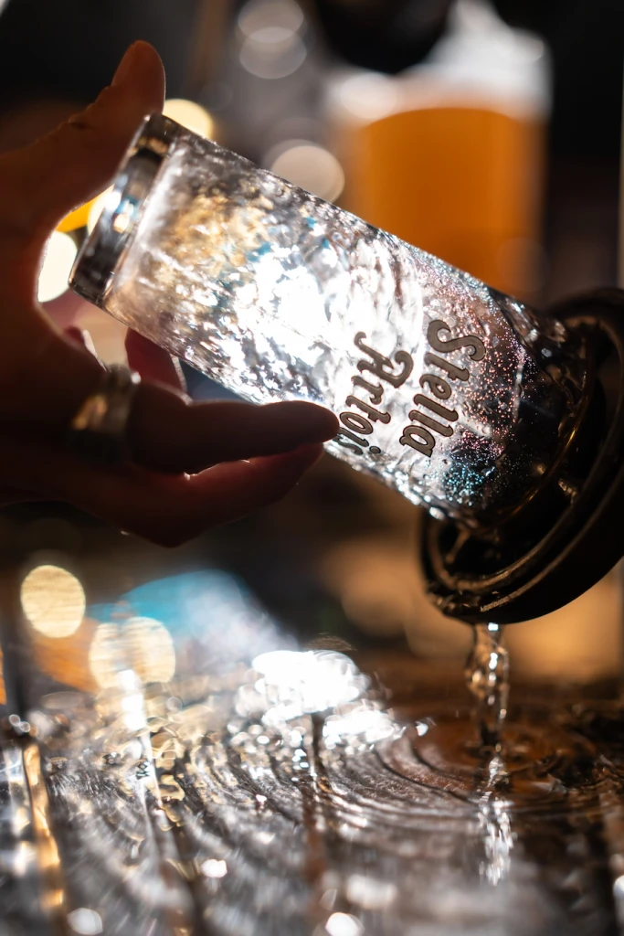 Drinks served at the 1150 Clubhouse restaurant in Woluwe-Saint-Pierre