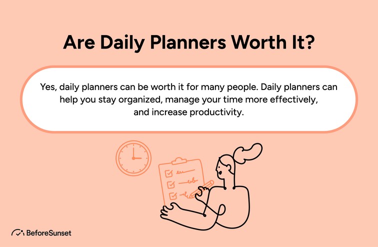 Are Daily Planners Worth It?