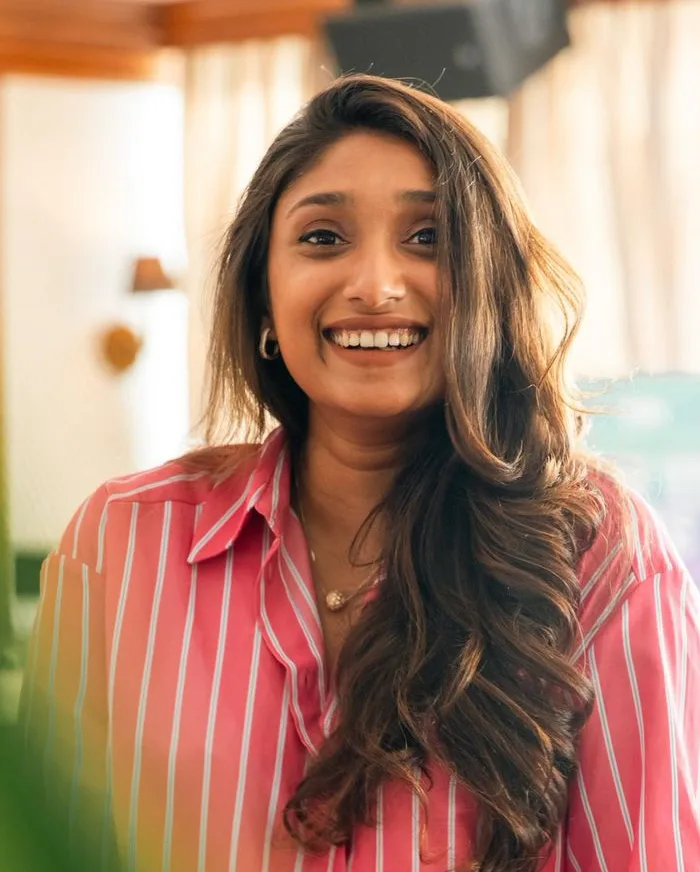 Portrait  of a young girl with glasses