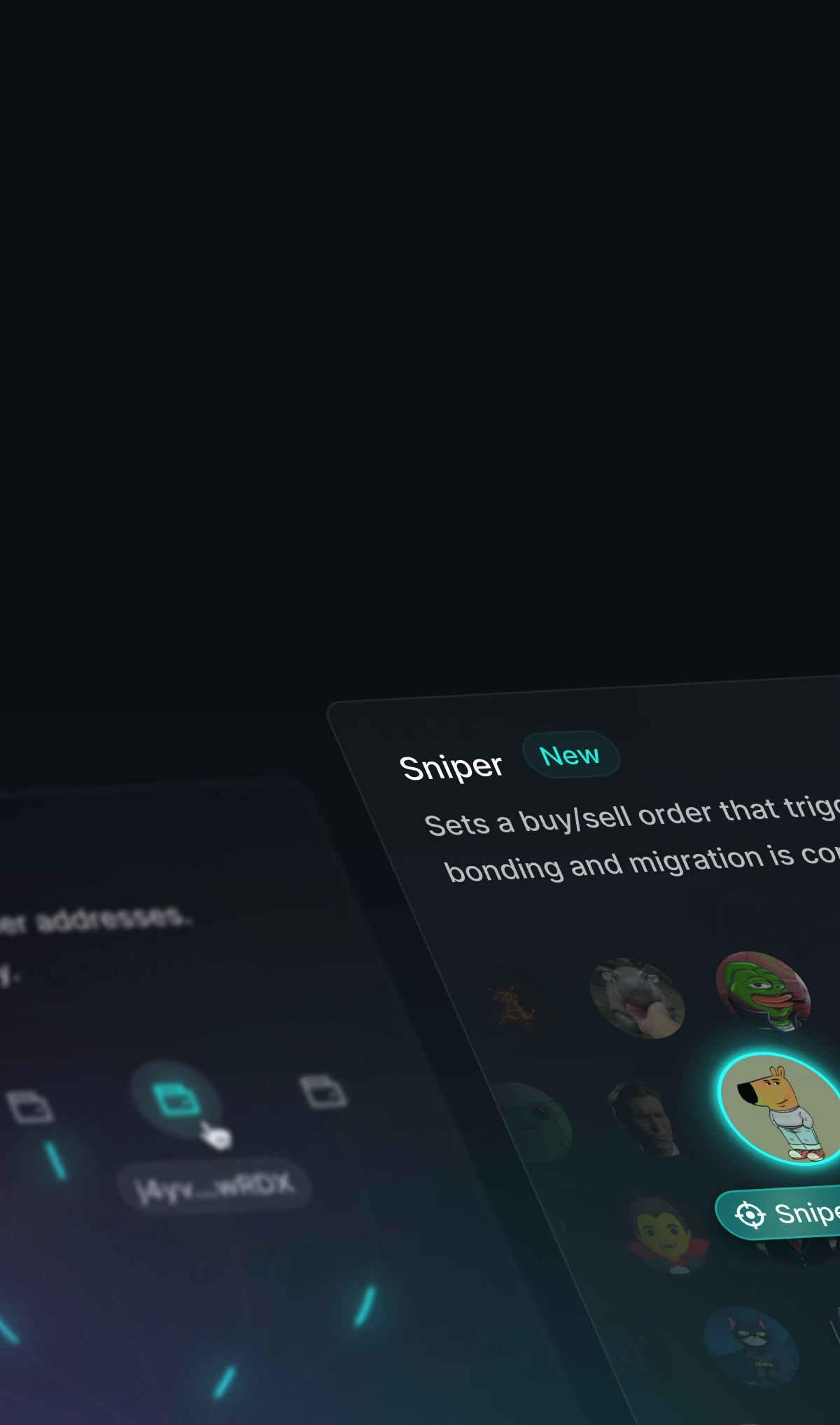 Trojan on Solana Background Banner Mobile