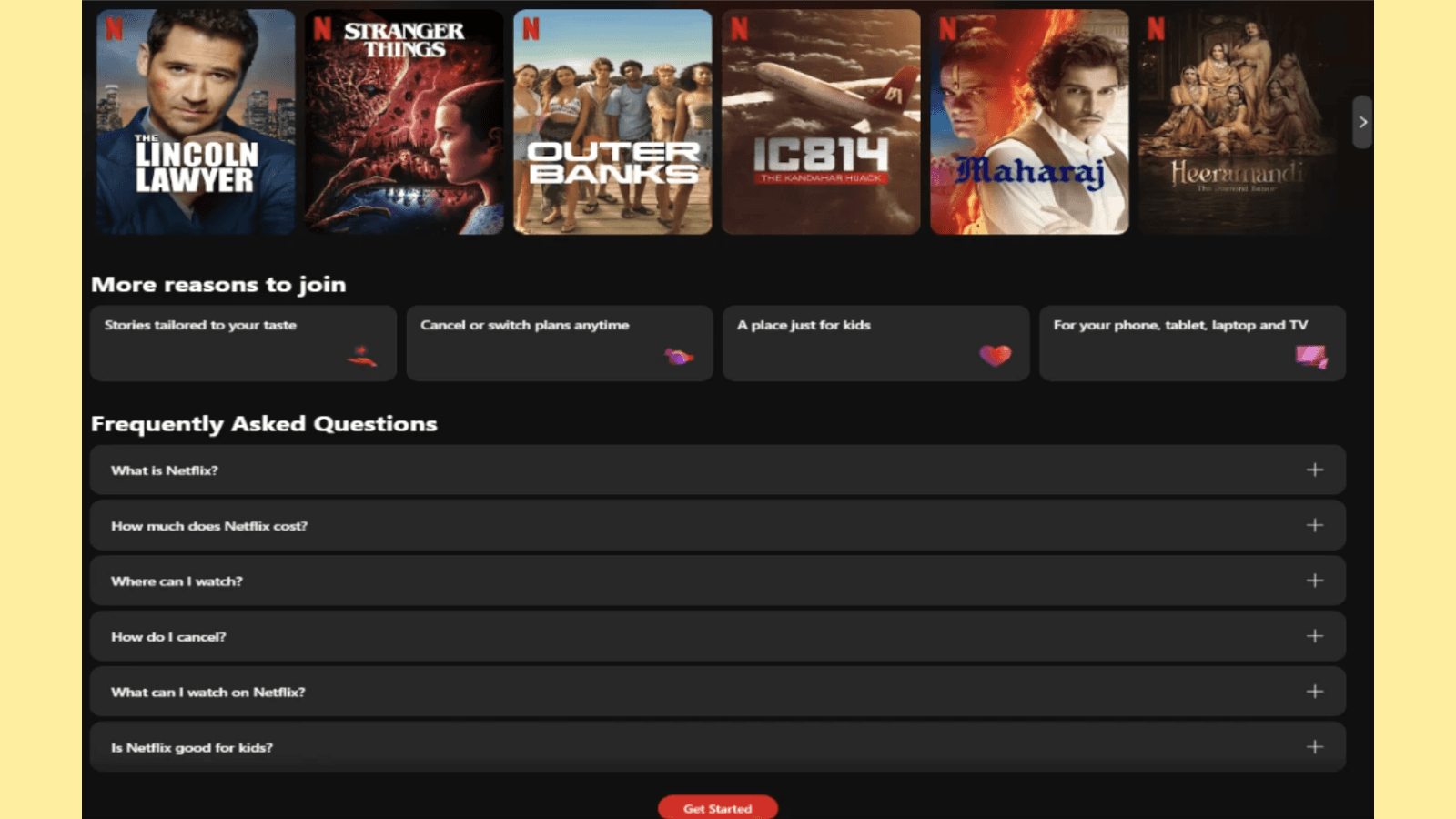 Netflix example