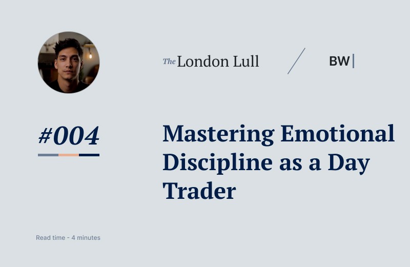 mastering emotional discipline as a day trader