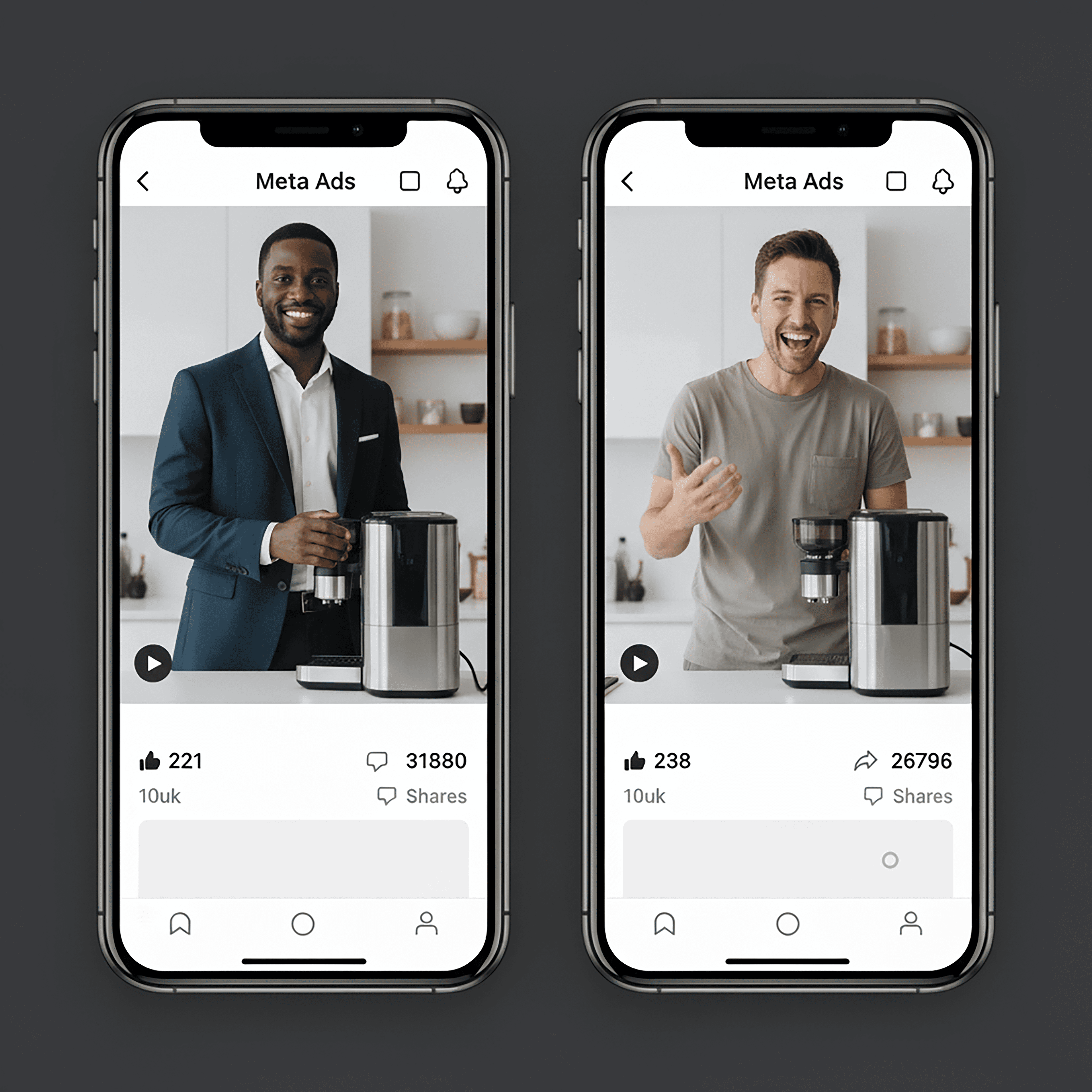 organic style meta creatives outperform polished ads in 2025