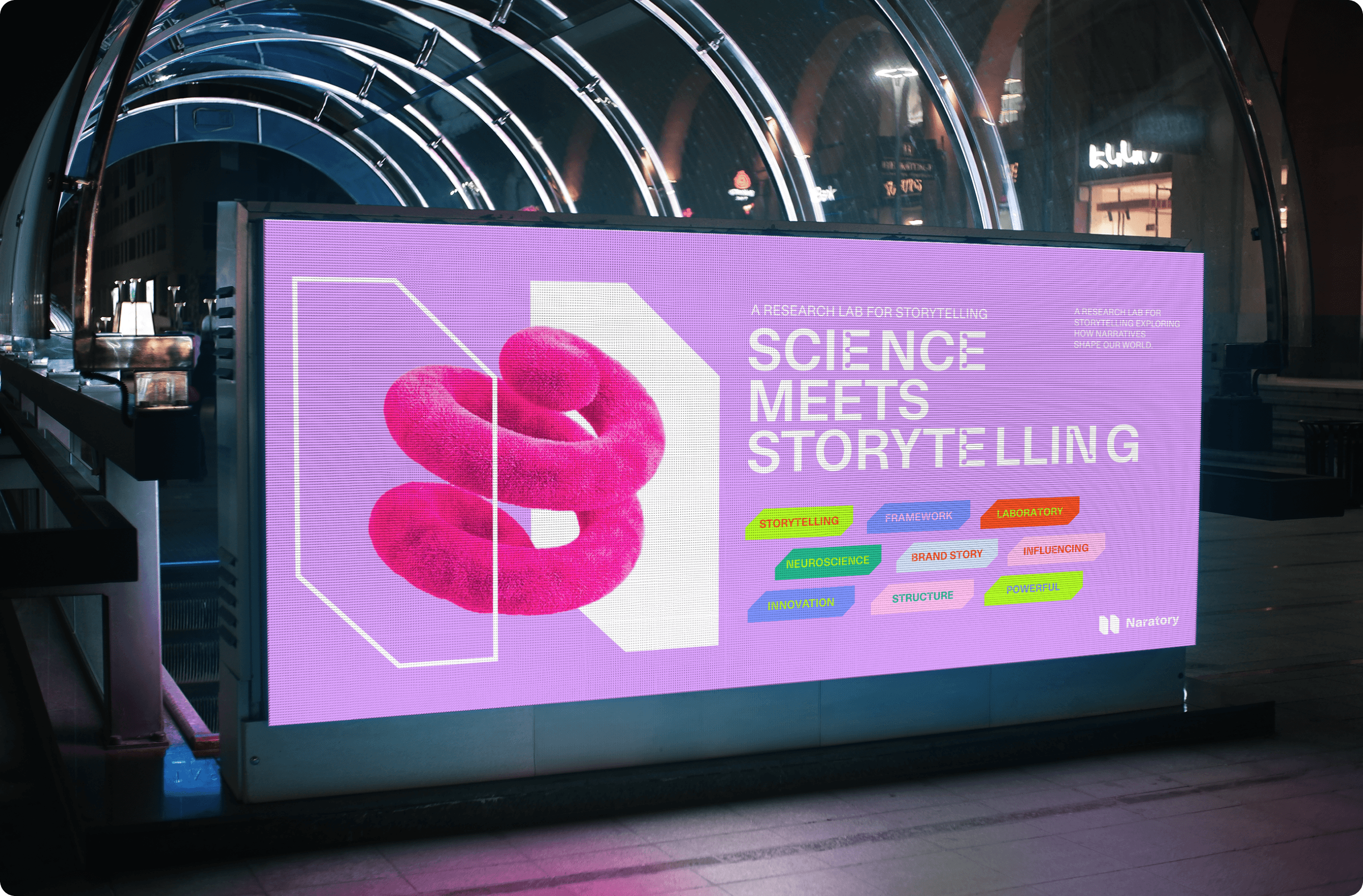 Naratory science-backed storytelling framework branding and toolkit