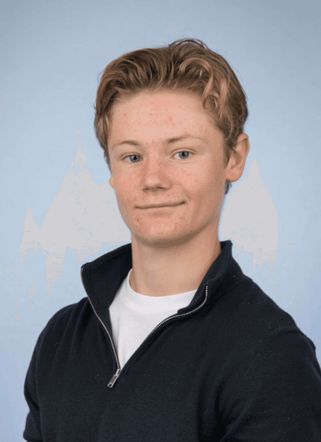 A photo of one of the employees, Isak Sunde-Dahl.