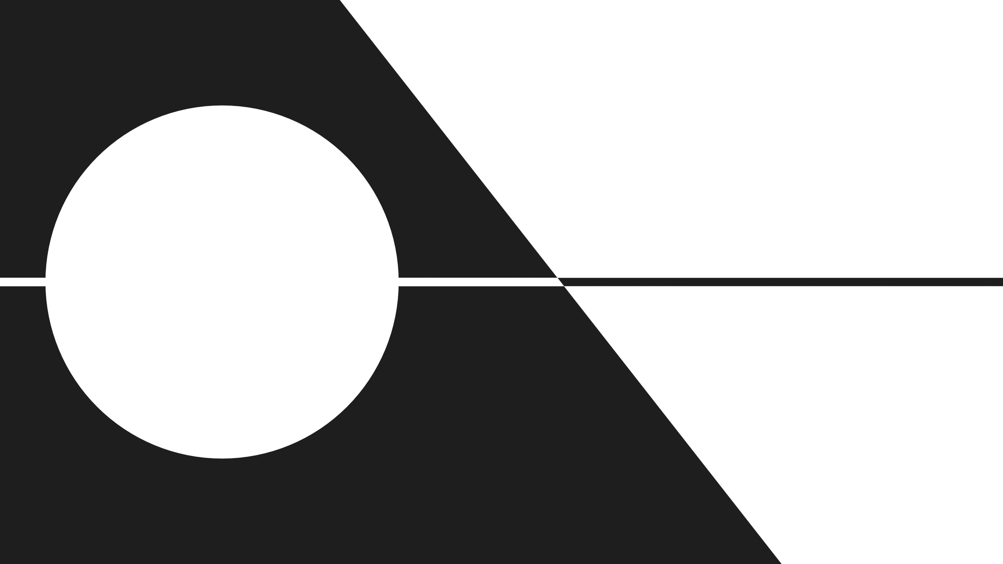 a black and white photo of a triangle