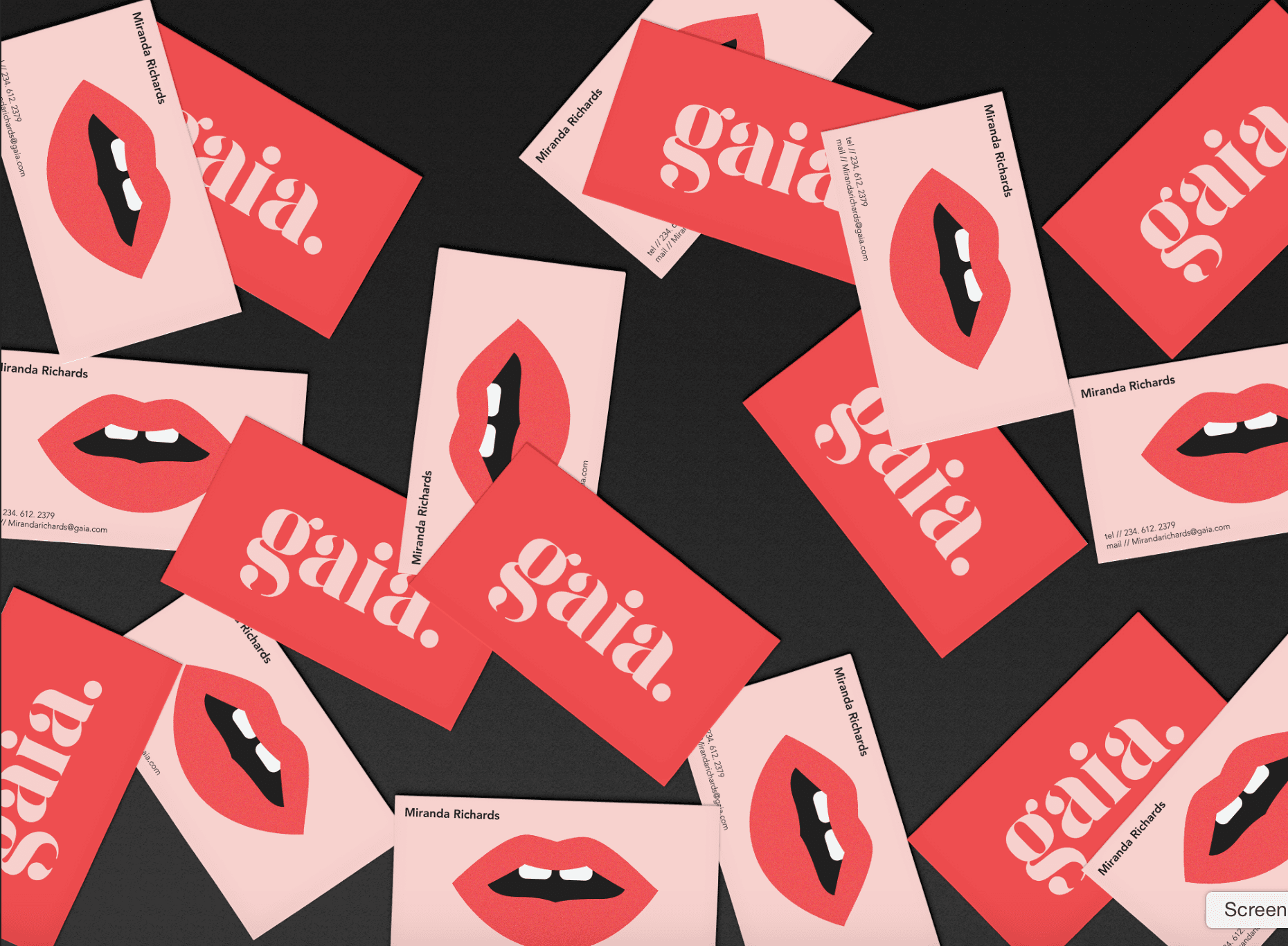 美妆护理品牌视觉设计