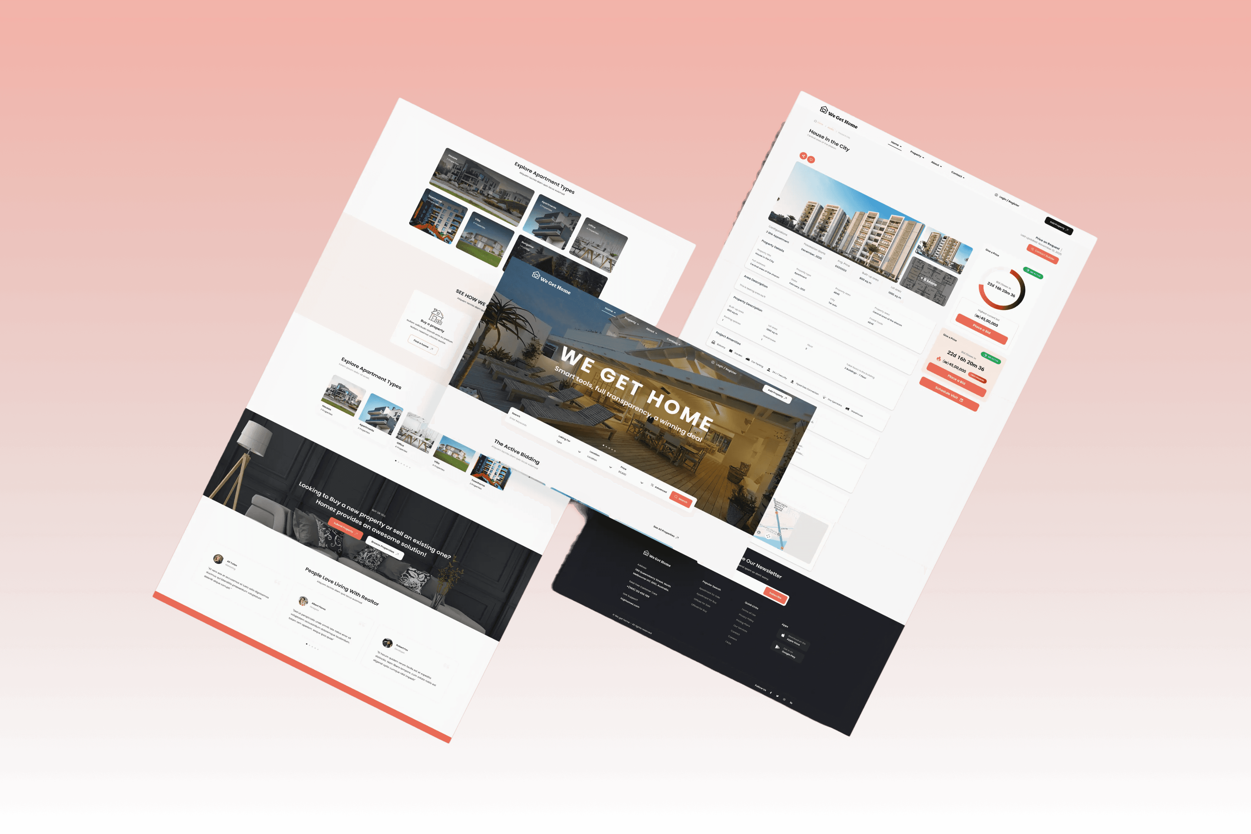 Project showcase laptop mockup