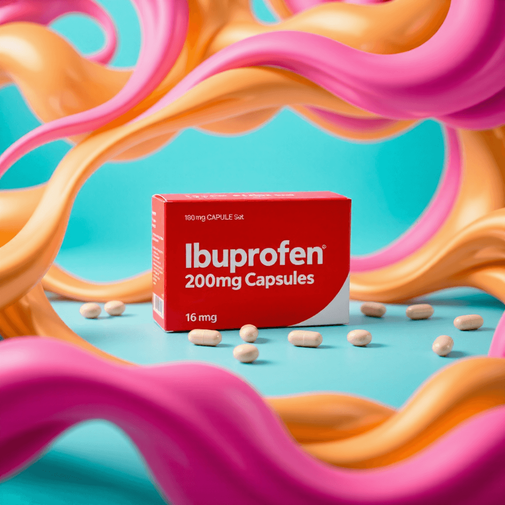 product photography of box of medication