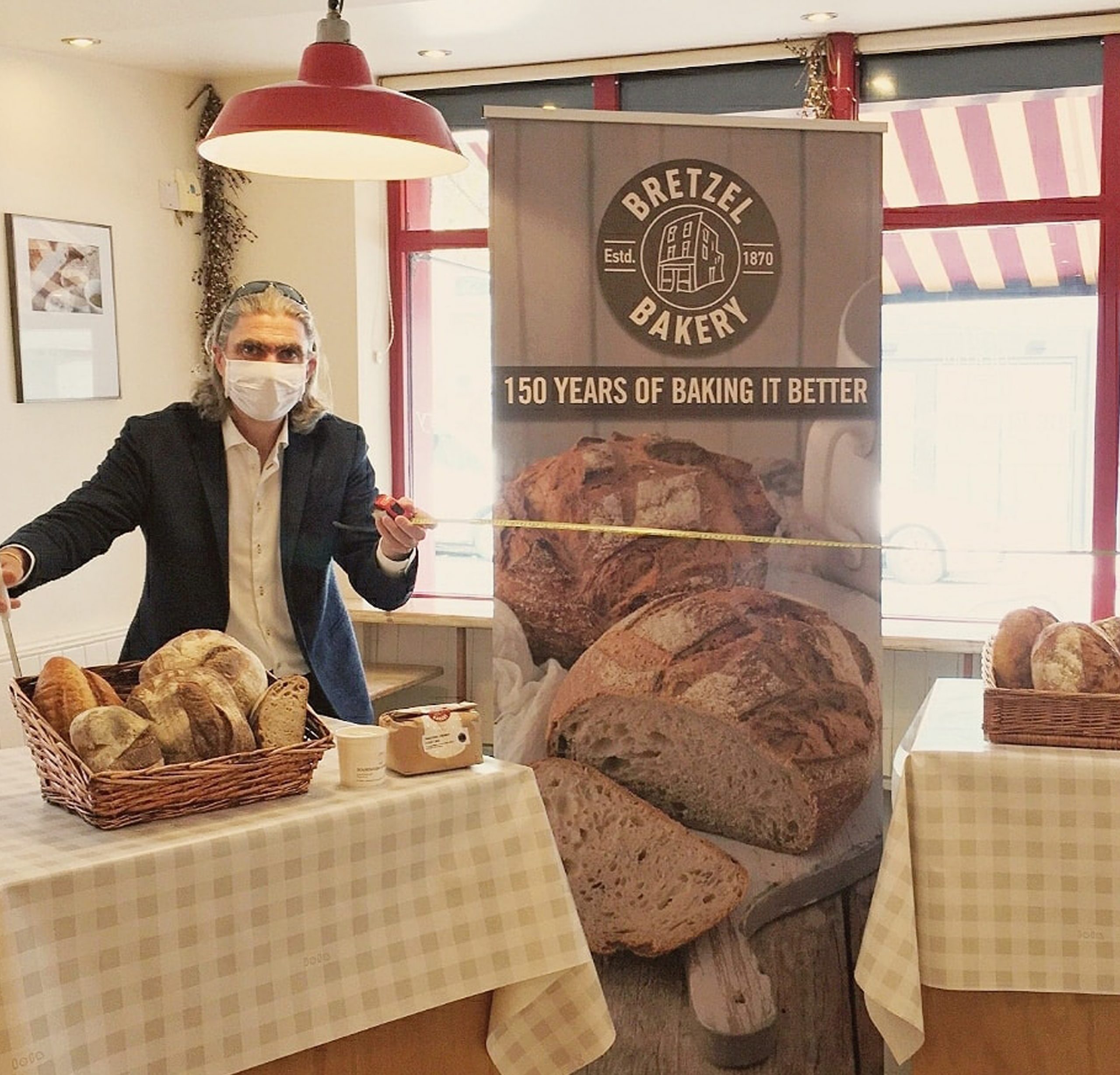 The best bread made by The Bretzel Bakery which is getting supplied to As One Restaurant Dublin