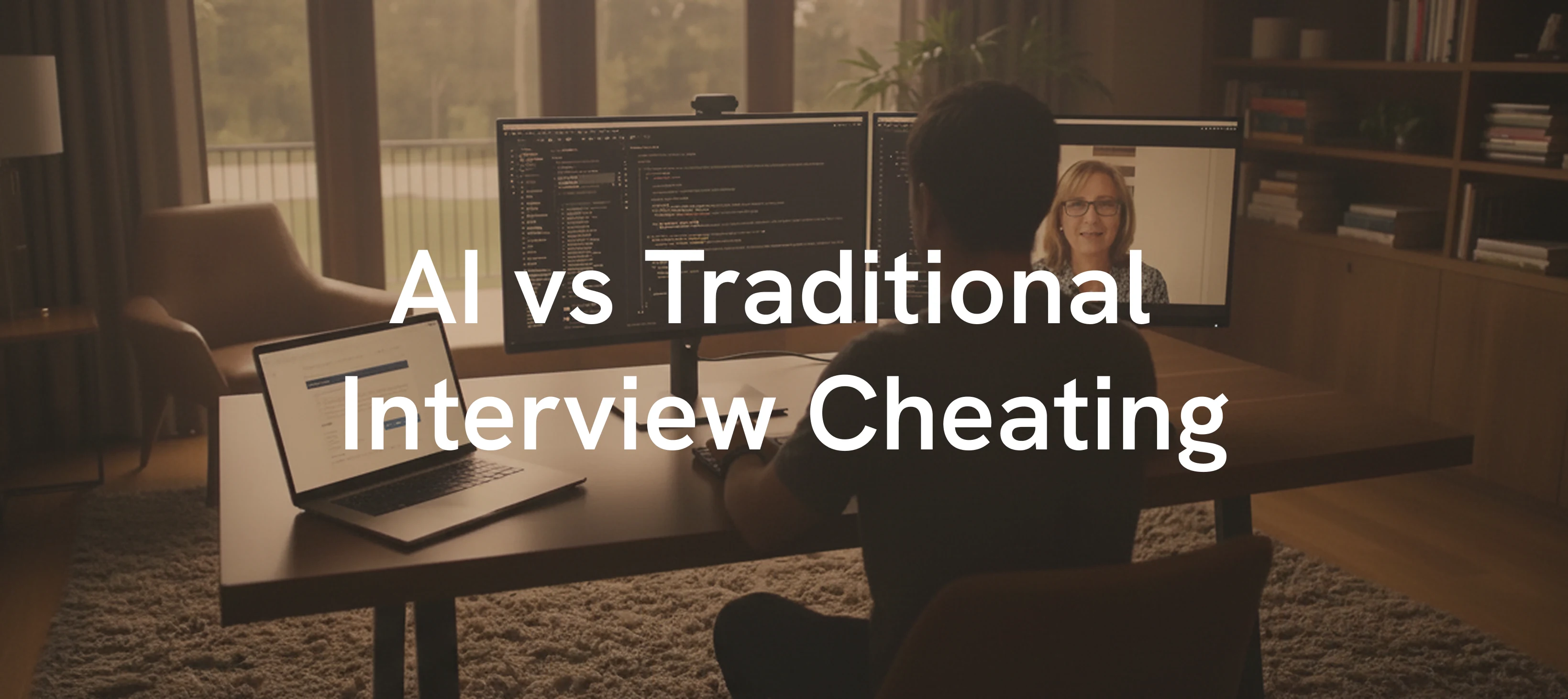 AI Interview Cheating vs Traditional Interview Cheating