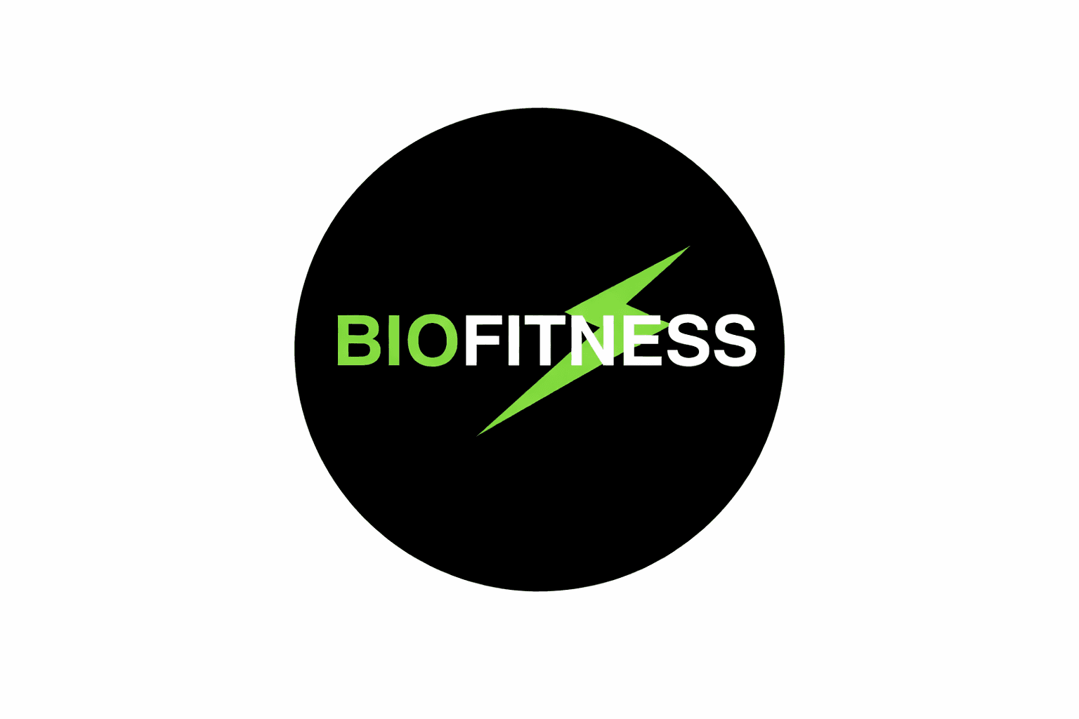 Logo de BioFitness, gimnasio equipado por PesasFit