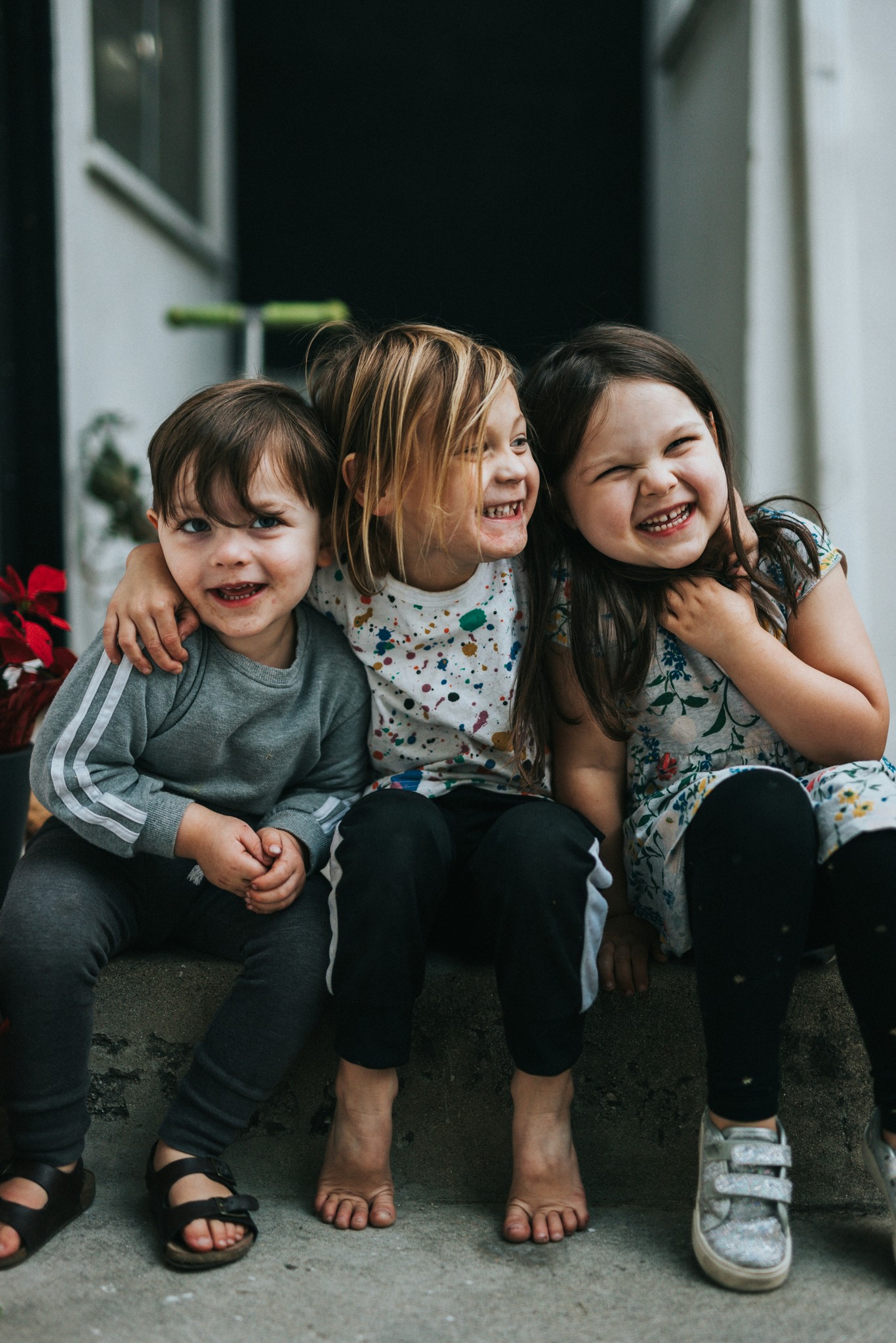 Children sitting down