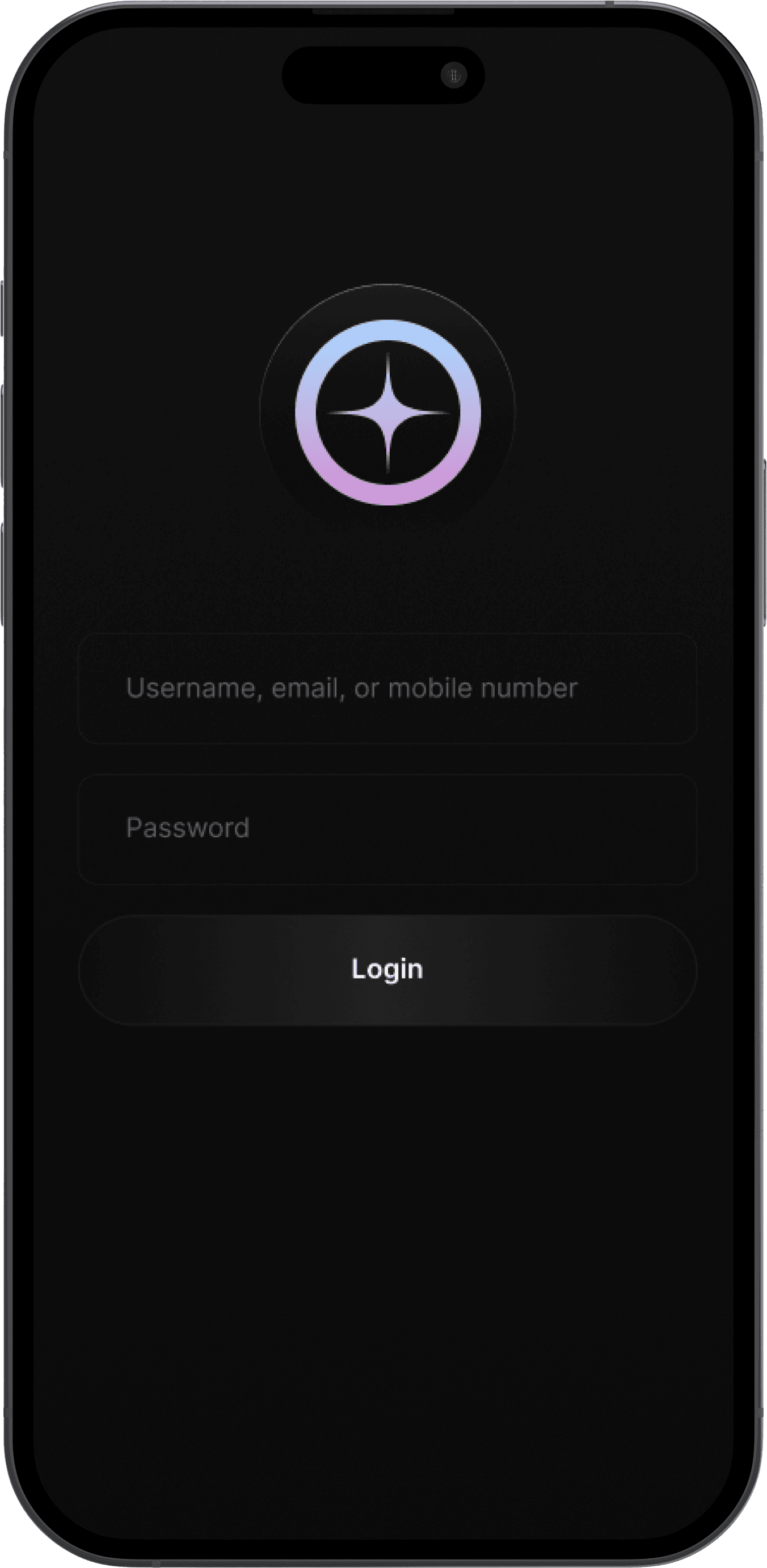 App main screen