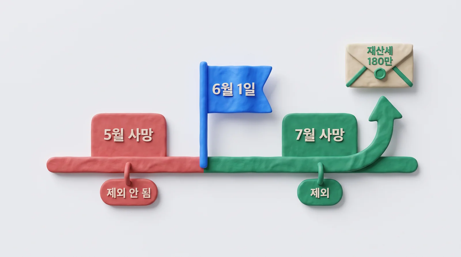 6월 1일을 넘겨 돌아가시면 그해 재산세가 상속재산에서 빠지는 기준일