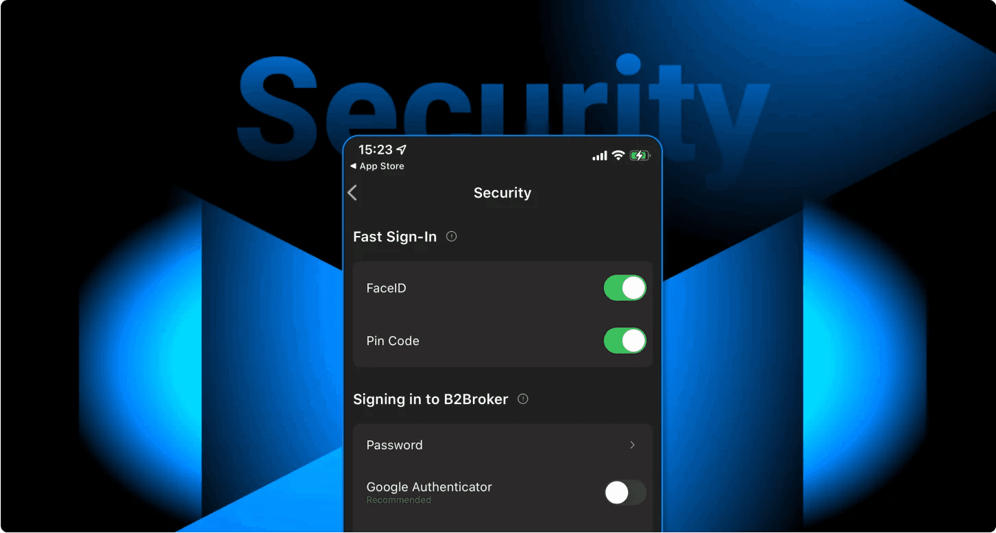 Redesigned Security Section