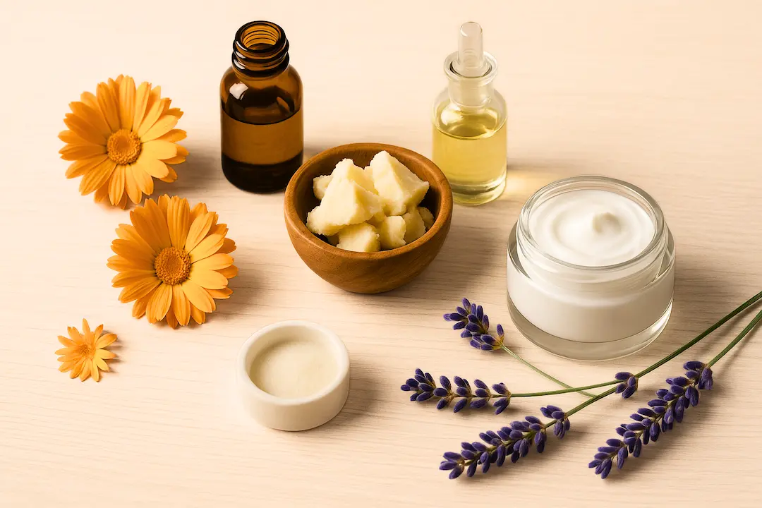 Pflanzenöle Sheabutter Lavendel Creme