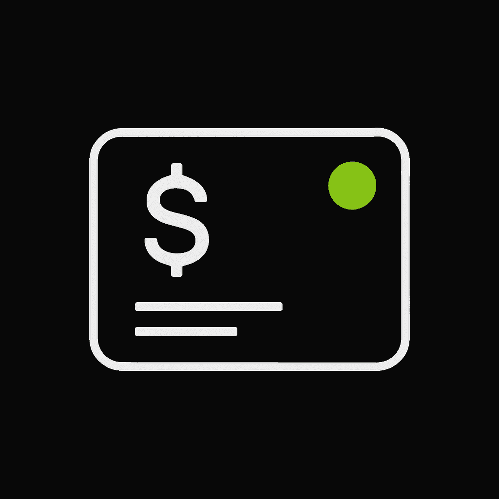 Daily limit card showing $2,500 spent, representing 12.5% of the total limit