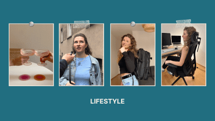 4 pictures showing lifestyle videos