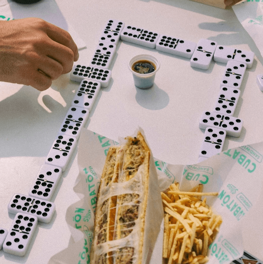 Where to Eat: Cubatón Sandwich Shop — LUNCH · 413 15th St · 7 min taxi