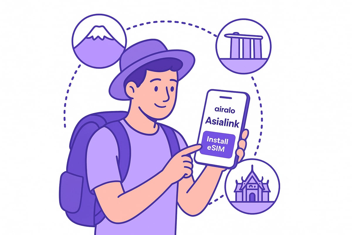 Step-by-Step Guide: Seamless Airalo Asialink eSIM Setup