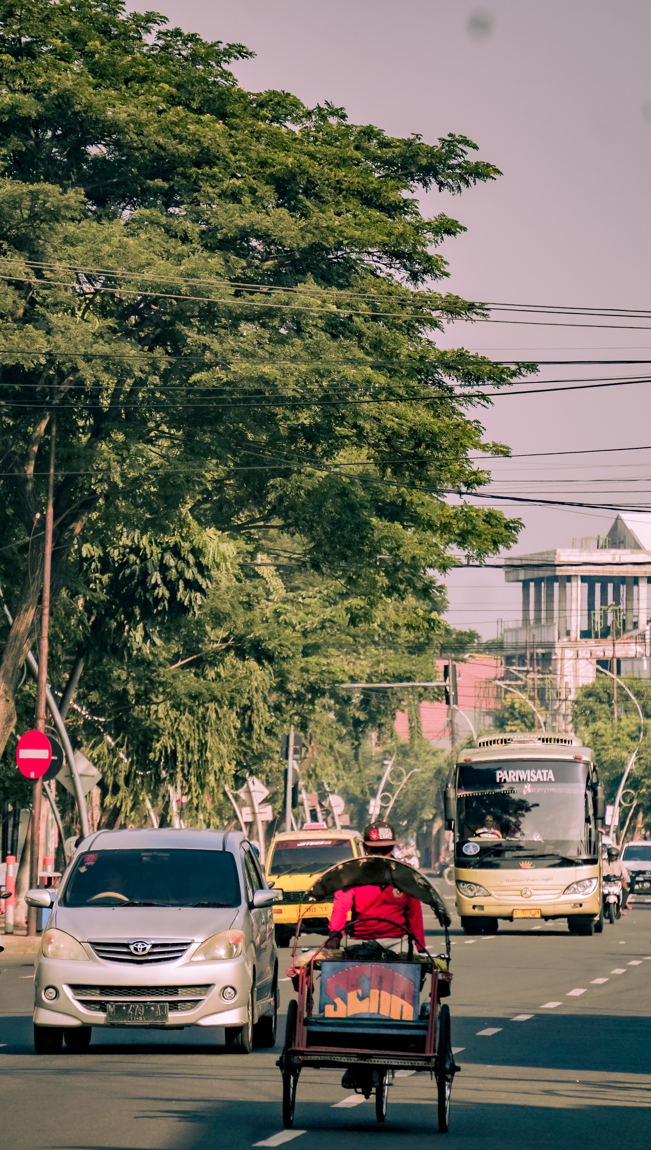 The Road at Surabaya Old Town