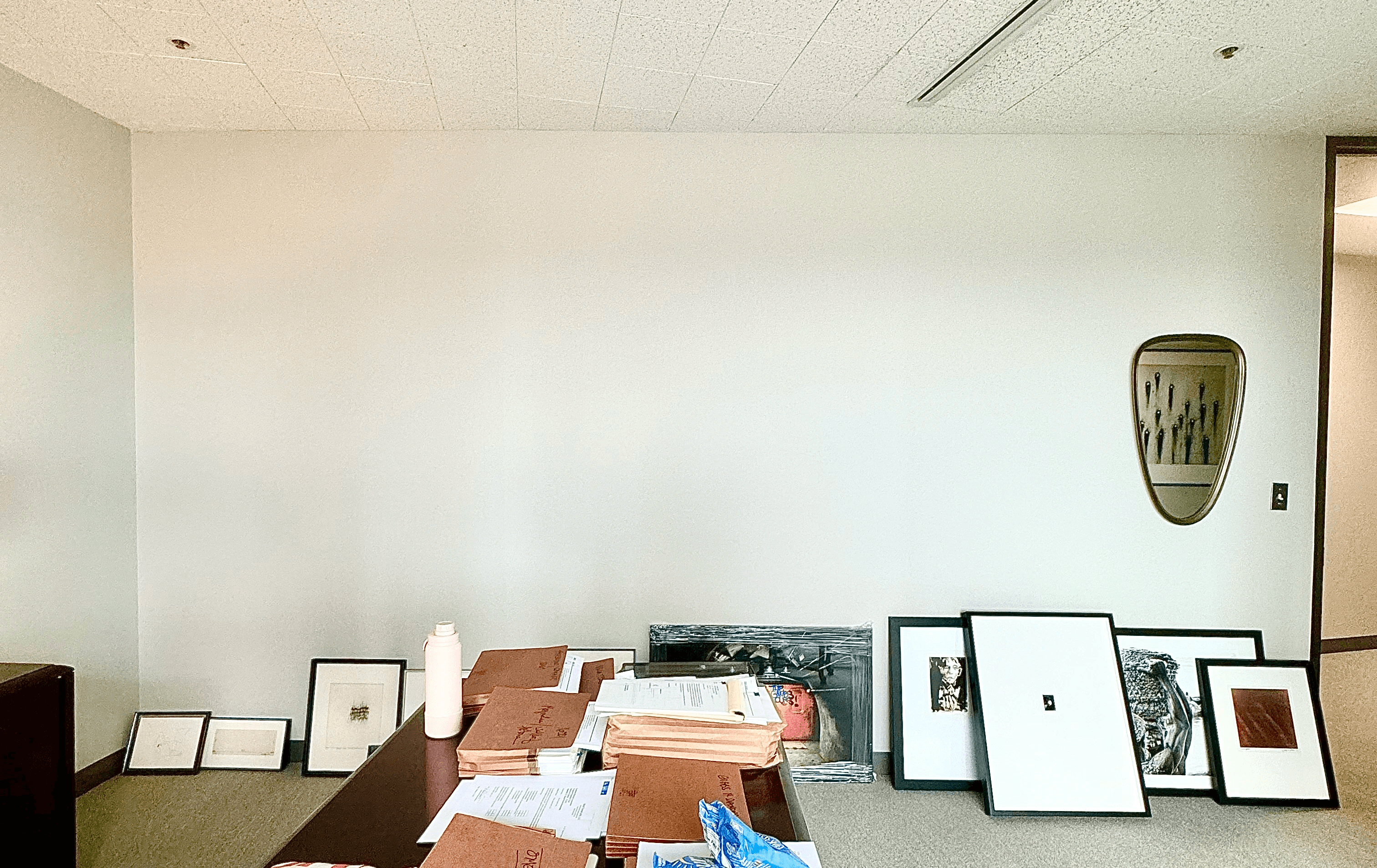 empty gallery wall