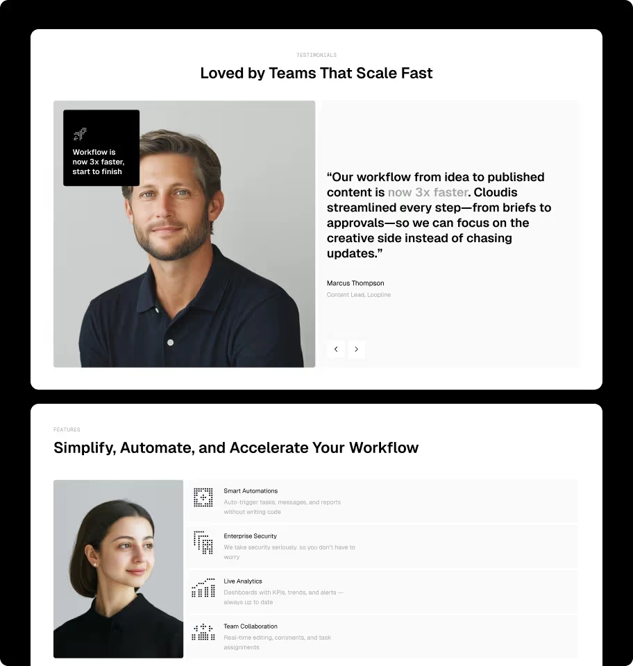 SaaS Framer Template