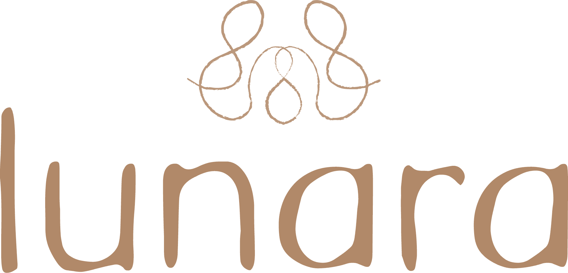 logo for lunara, herbal yoni steam brand