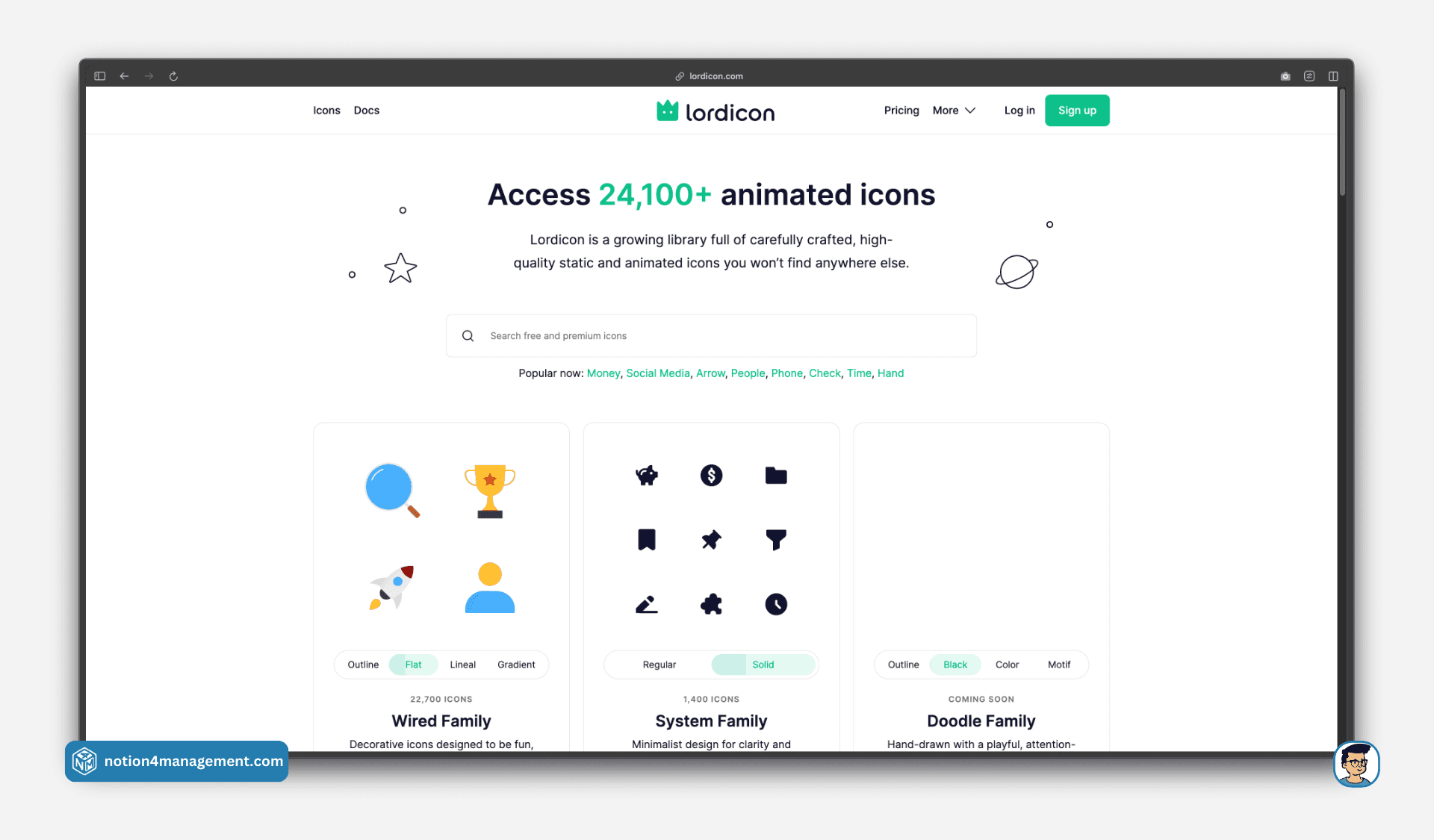 Notion icons