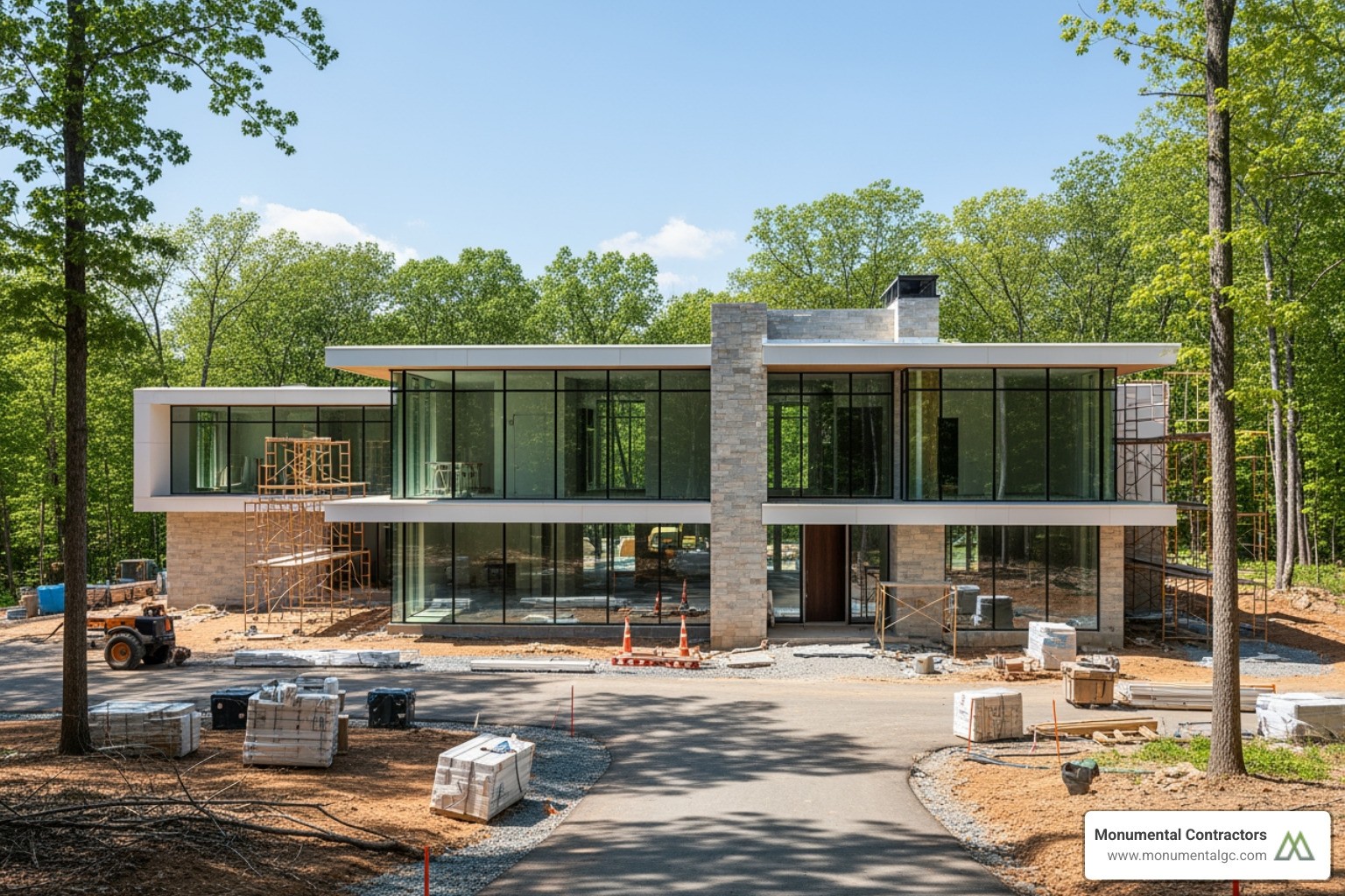 Virginia new home builder modern luxury home Northern Virginia new construction - Virginia new home builder